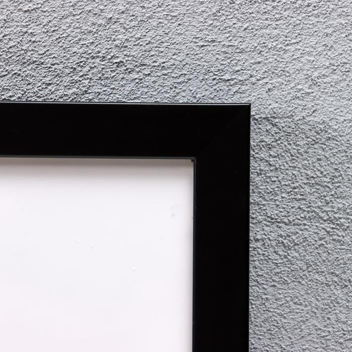 Фоторамка пластик Фоторамка пластик "МИРАМ" 40х50 см, 641877-16, чёрный (пластиковый экран)