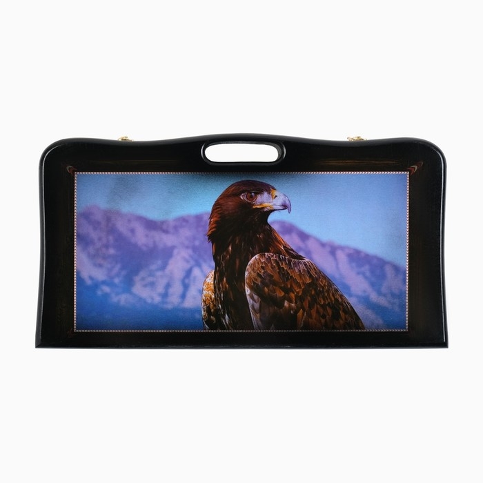 Нарды деревянные большие, настольная игра Нарды деревянные большие, настольная игра "Орел", 50 х 50 см, с шашками