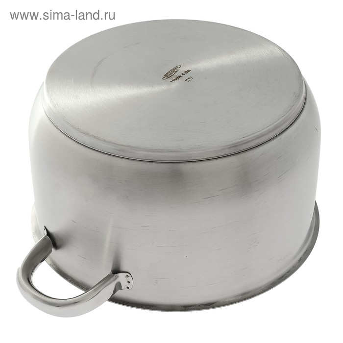 Кастрюля «Славяна», 4 л, d=22 см, капсульное дно, индукция Кастрюля «Славяна», 4 л, d=22 см, капсульное дно, индукция