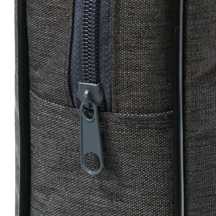 Папка с ручками А4, 350 х 270 х 60 мм, текстильная, Офис Премиум ПДМ-111 Папка с ручками А4, 350 х 270 х 60 мм, текстильная, Офис Премиум ПДМ-111 "Графит"