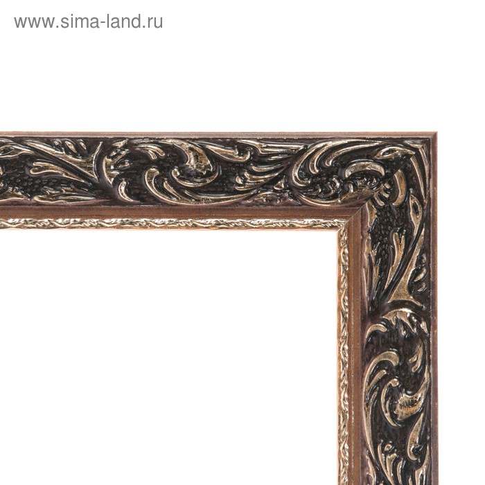 Рама для картин (зеркал) 50 х 60 х 4 см, дерево  Рама для картин (зеркал) 50 х 60 х 4 см, дерево "Версаль", золотая
