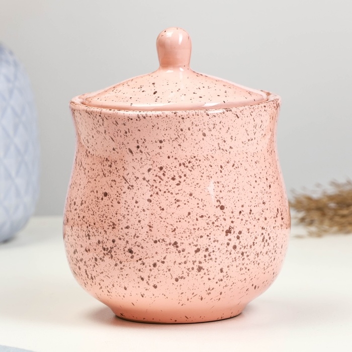 Сахарница Сахарница "Соната" 0,45л / 10,5х13см, фламинго