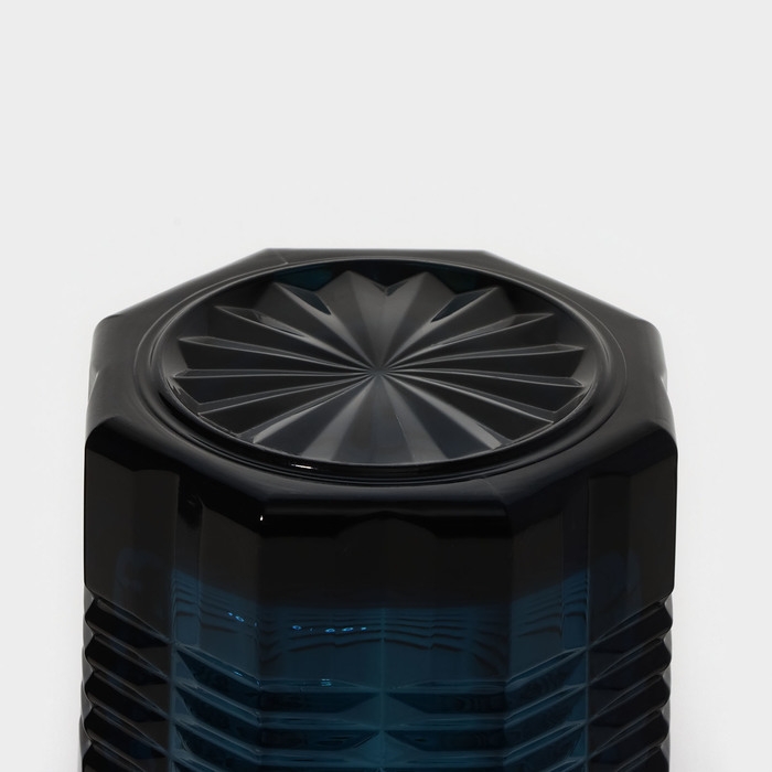 Стакан высокий стеклянный «Даллас», 380 мл, цвет лондон топаз Стакан высокий стеклянный «Даллас», 380 мл, цвет лондон топаз