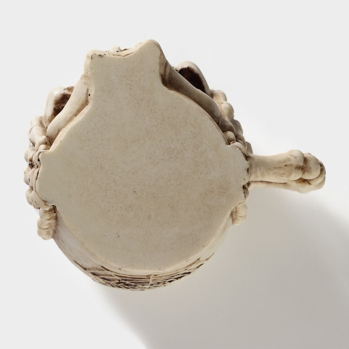 Кружка из нержавеющей стали «Череп. Хэллоуин», 400 мл, цвет бежевый Кружка из нержавеющей стали «Череп. Хэллоуин», 400 мл, цвет бежевый