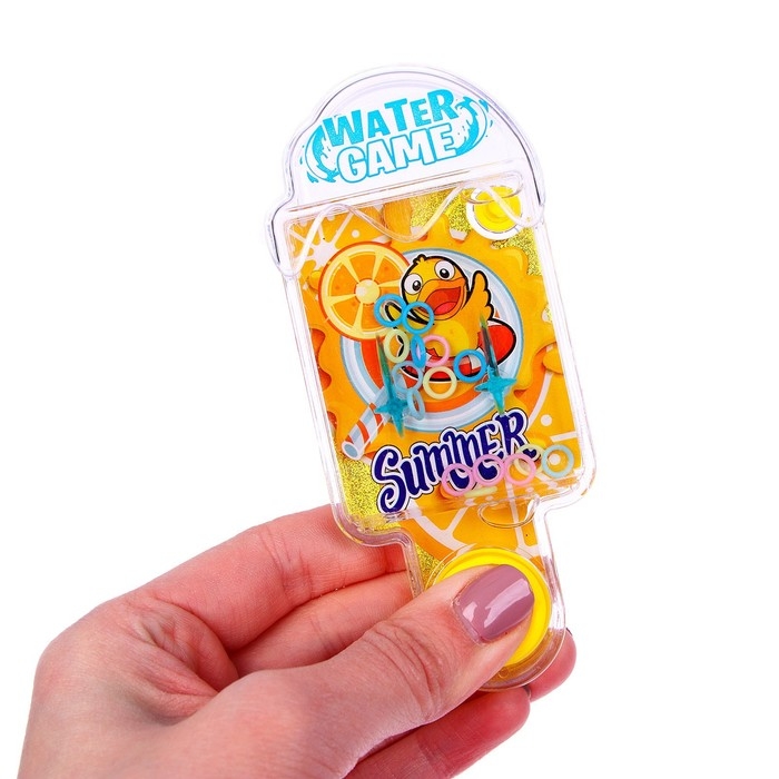 Водная игра с колечками «Мороженка», цвета МИКС Водная игра с колечками «Мороженка», цвета МИКС