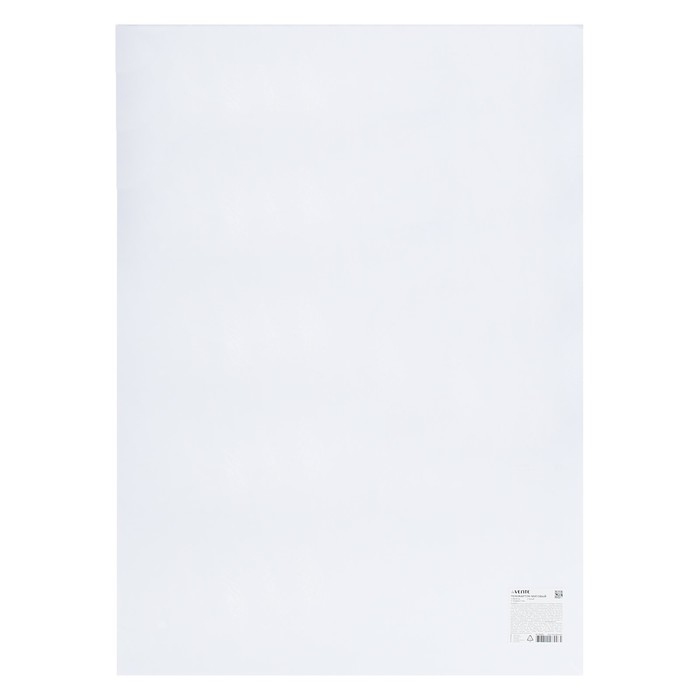 Пенокартон 3 мм, В2, 50 х 70 см, deVENTE, 360 г/м2, матовый, белый, ЦЕНА ЗА 1 ШТ