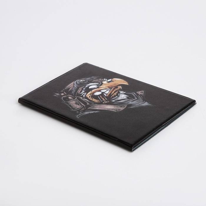 Обложка для паспорта, цвет чёрный Обложка для паспорта, цвет чёрный