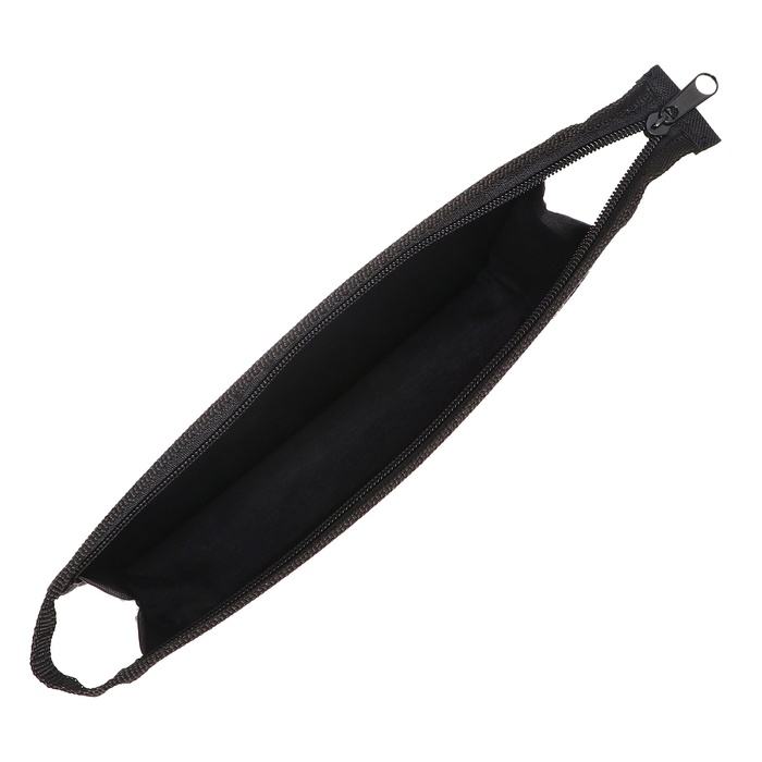 Папка для тетрадей А5, 240 х 205 х 40 мм, молния сверху, пластиковая, ПТ 7-12, Папка для тетрадей А5, 240 х 205 х 40 мм, молния сверху, пластиковая, ПТ 7-12, "Аниме с мишкой" (рисунок с эффектом металлика золото)