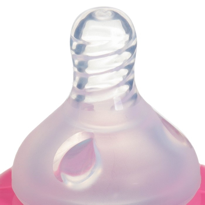 Бутылочка для кормления, широкое горло, средний поток от 3 мес., 270 мл., «Единорог», M&B Бутылочка для кормления, широкое горло, средний поток от 3 мес., 270 мл., «Единорог», M&B