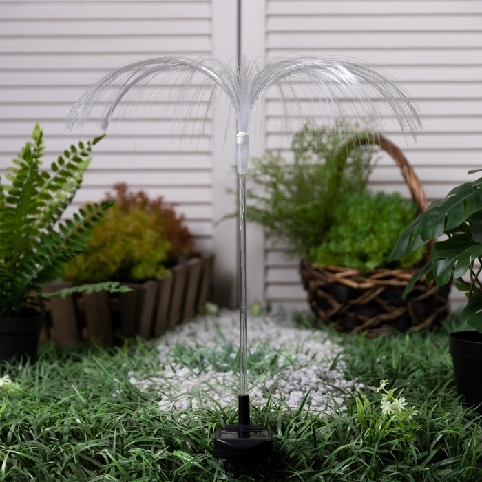 Светильник на солнечной батарее Светильник на солнечной батарее "Еврогарант", "Фонтан" 34x70 см, IP44, 6 LED, МУЛЬТИ