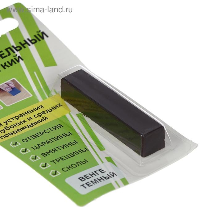 Воск мебельный ВМ-2, бук венге, тёмный, блистер, 9 г Воск мебельный ВМ-2, бук венге, тёмный, блистер, 9 г