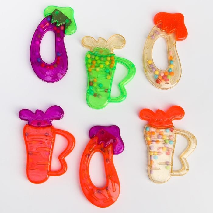 Погремушка «Яркие овощи», виды МИКС Погремушка «Яркие овощи», виды МИКС