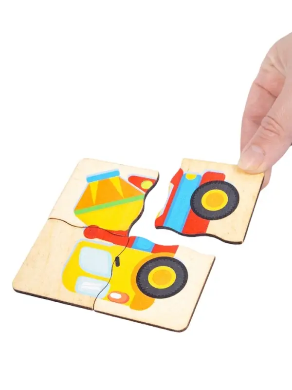 Пазл деревянный "Транспорт" 04558