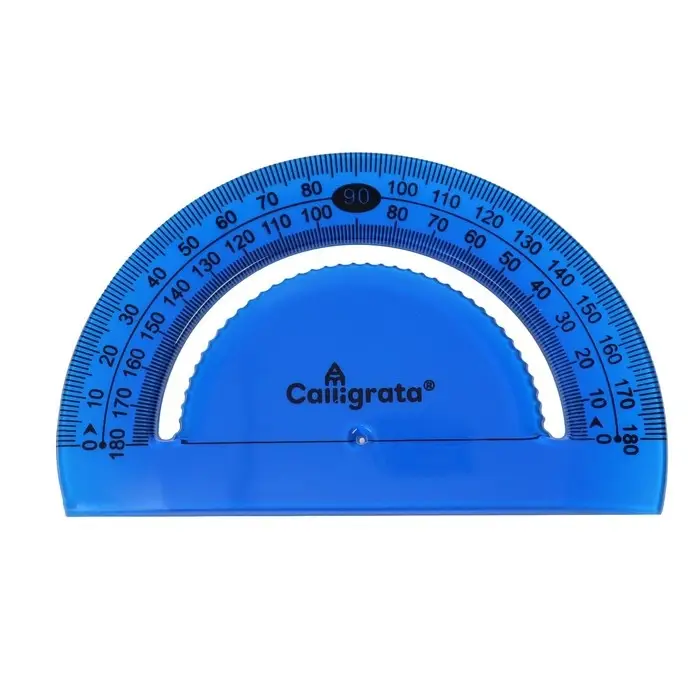 Транспортир Calligrata, гибкий, силиконовый, корпус флуоресцентный, МИКС Транспортир Calligrata, гибкий, силиконовый, корпус флуоресцентный, МИКС