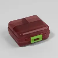 Таблетница &laquo;Трансформер&raquo;, 7.5&times;6.5&times;3.5 см, 7 секций, МИКС