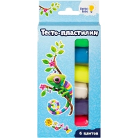 Набор для лепки детский 'Тесто-пластилин 6 цветов' TA1090
