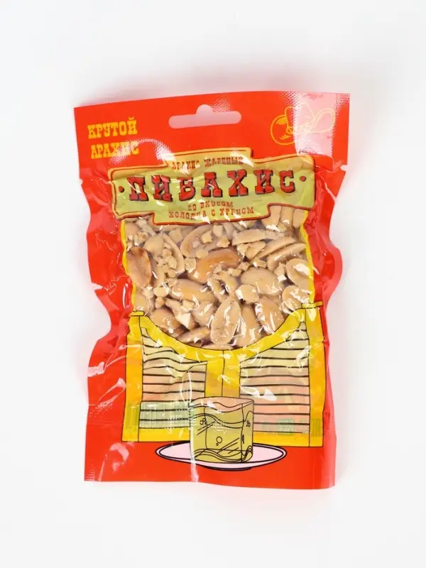 Пивной гифтбокс: пивной стакан 350 мл., чипсы, арахис