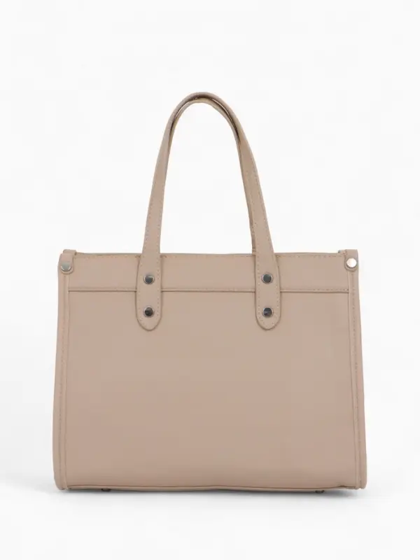 Сумка женская тоут TEXTURA на молнии, с кошельком, 30&times;10&times;24 см, бежевый