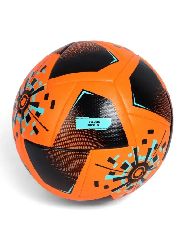 Футбольный мяч Minsa FB300 HYBRID, гибридная сшивка, 24 панели, размер 5