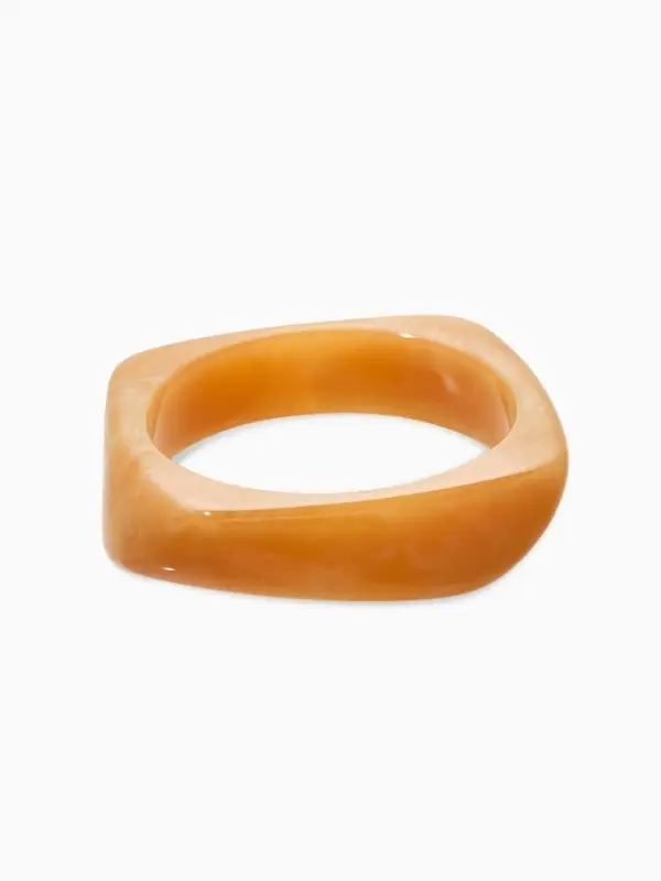 Браслет манжет акрил "Тренд", цвет капучино