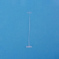 Соединители-биркодержатели пластиковые F 50 мм (тонкий 5000 шт/уп)