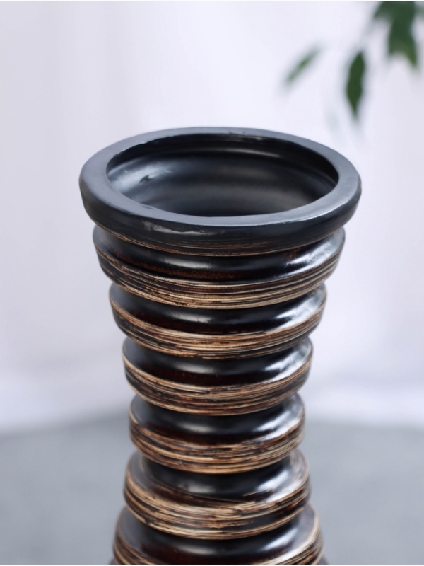 Ваза керамика напольная Ваза керамика напольная "Гриф" 60х14 см, коричневый