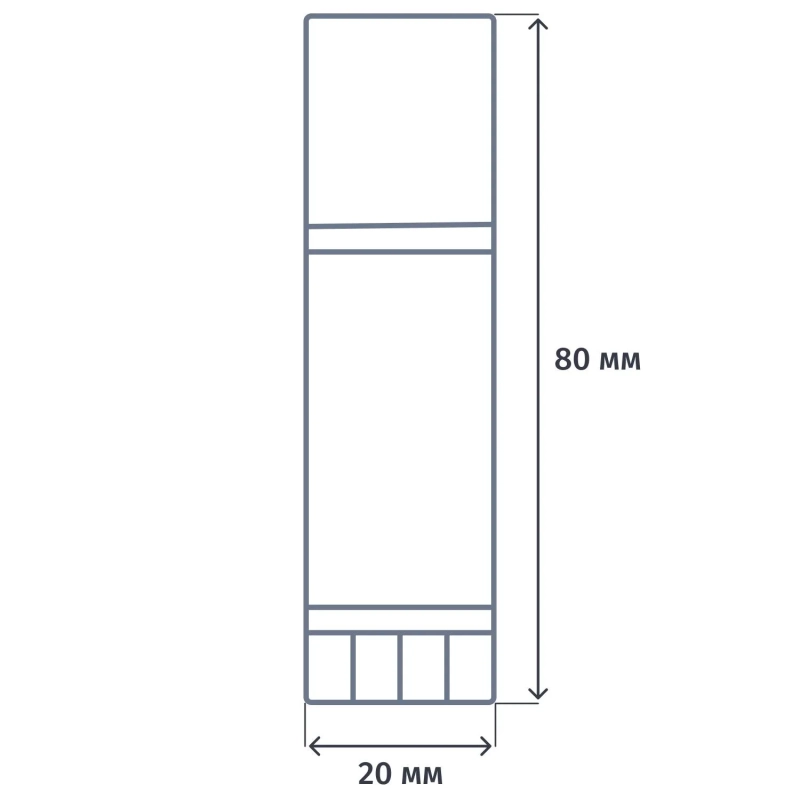 Клей-карандаш 10г ATTACHE power glue