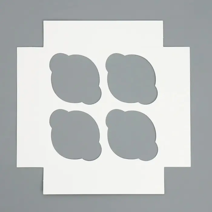 Коробка для капкейков складная с двусторонним нанесением «Апельсины», 16 х 16 х 10 см Коробка для капкейков складная с двусторонним нанесением «Апельсины», 16 х 16 х 10 см