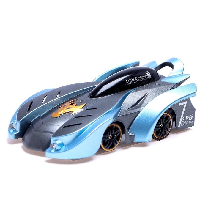 Антигравитационная машинка Wall Racer, радиоуправление, аккумулятор, ездит по стенам, МИКС Антигравитационная машинка Wall Racer, радиоуправление, аккумулятор, ездит по стенам, МИКС