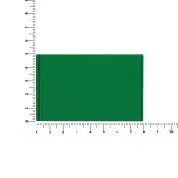 Лейбл из ПВХ Dzeta, XL, зеленый