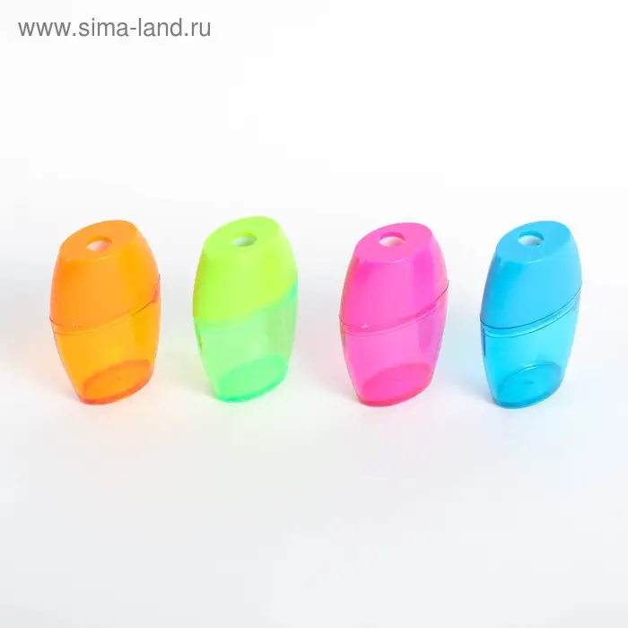 Точилка с контейнером «Классика», корпус МИКС Точилка с контейнером «Классика», корпус МИКС