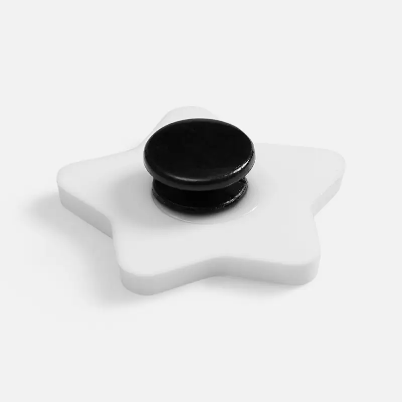 Джибитс из ПВХ &laquo;Звезда&raquo;, белый