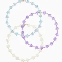 Бусы детские Выбражулька «Бабочки», 40 см, цвет МИКС Бусы детские Выбражулька «Бабочки», 40 см, цвет МИКС