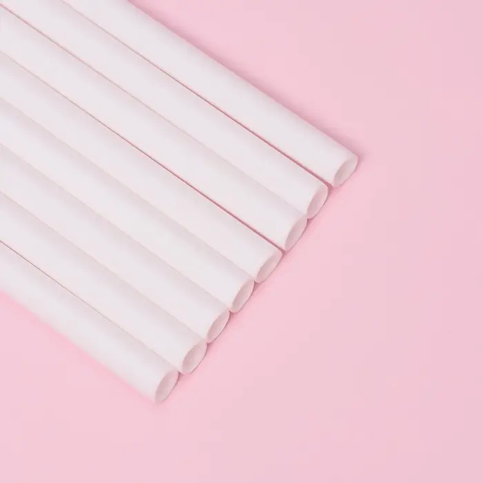 Палочки - дюбели для кондитерских изделий Доляна, d=0.7 см, 30 см, набор 8 шт., пластик, белые