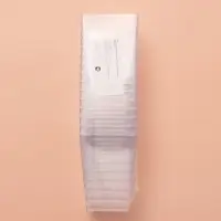 Форма пластиковая одноразовая для фуршета «Квадрат», 150 мл, прозрачная