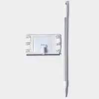 Щётка для окон, телескопическая алюминиевая ручка 59(103) см, водосгон 20.5 см, насадка из микрофибры 20.5&times;12 см