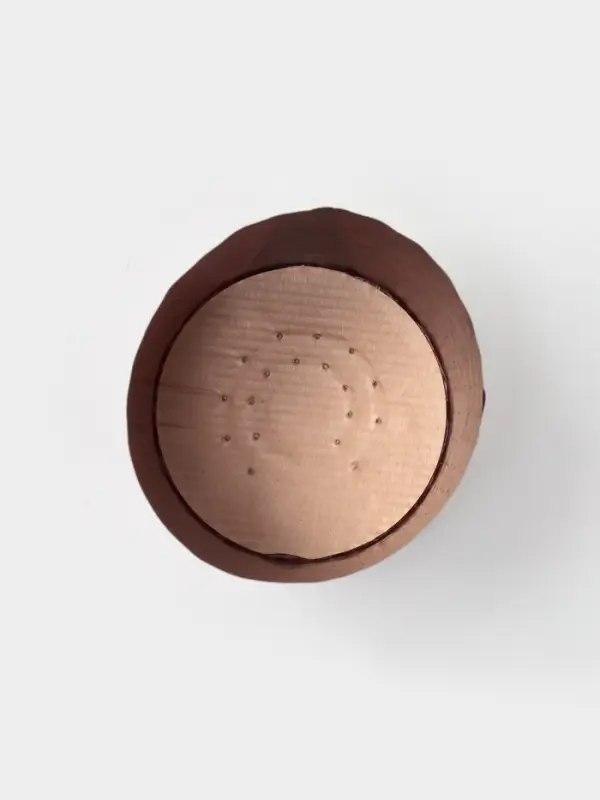 Формы для выпечки кулича бумажные &laquo;ХВ яйцо&raquo;, одноразовые, набор 10 шт., 7&times;6 см, коричневые