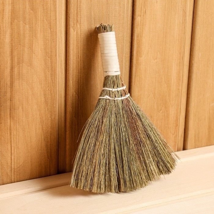 Метёлочка, 17 см, сорго, бамбук Метёлочка, 17 см, сорго, бамбук