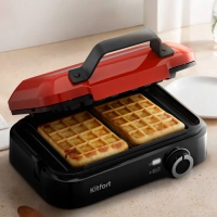 Вафельница электрическая для бельгийских вафель КТ-4672 Вафельница электрическая для бельгийских вафель КТ-4672