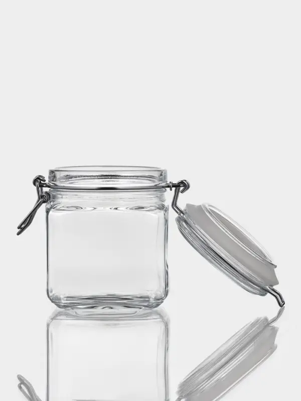 Банка для сыпучих продуктов Paşabah&ccedil;e Cremlin, 740 мл, стекло, прозрачная