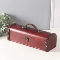 Шкатулка подарочная под бутылку &laquo;Герцог&raquo;, дерево, 12&times;34&times;11 см