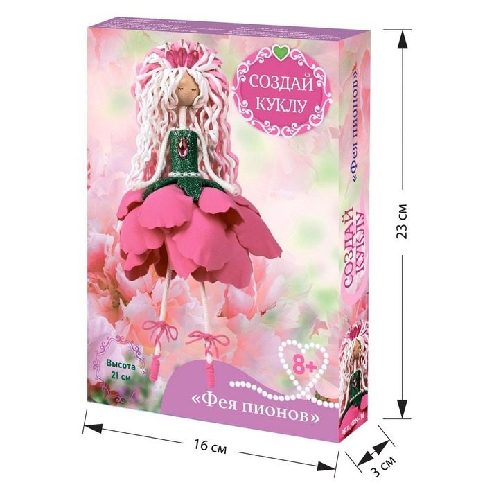 Набор создай куклу «Фея пионов» Набор создай куклу «Фея пионов»