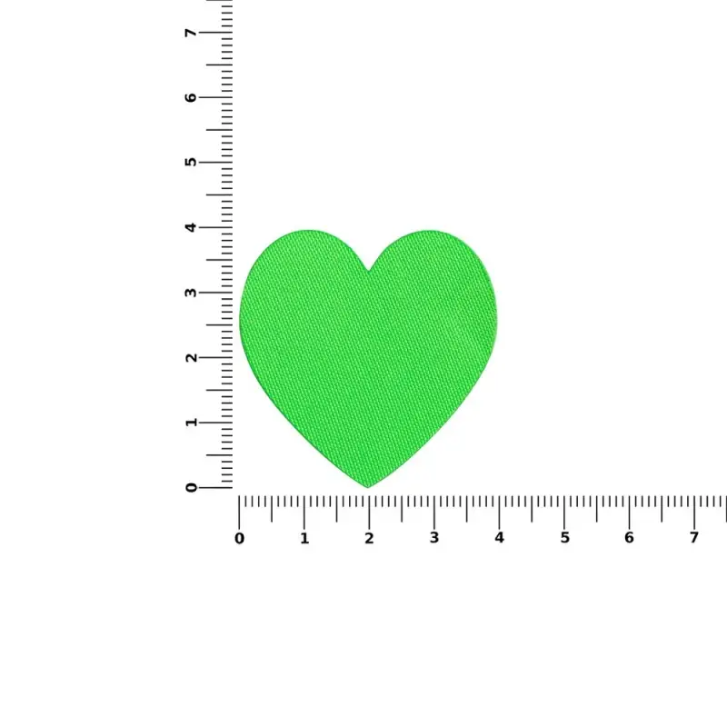 Наклейка тканевая Lunga Сor, M, зеленый неон Наклейка тканевая Lunga Сor, M, зеленый неон