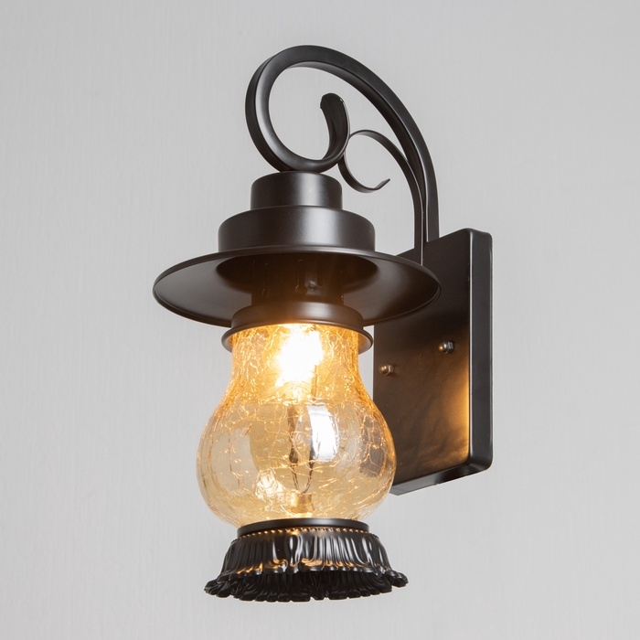 Бра  Бра "Роджер" Е27 40Вт черный 20х18х37 см