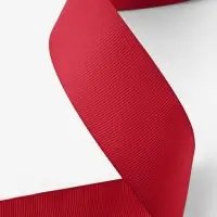 Лента репсовая, 40 мм, 23&plusmn;1 м, тёмно-красная №33