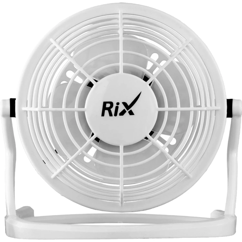 Вентилятор Rix RDF-1500USB, бытовой настольный (RDF-1500USB (белый))