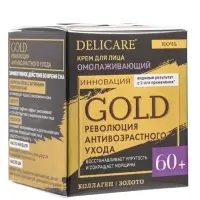 Крем для лица ночной Delicare Gold, 60+, 50 мл