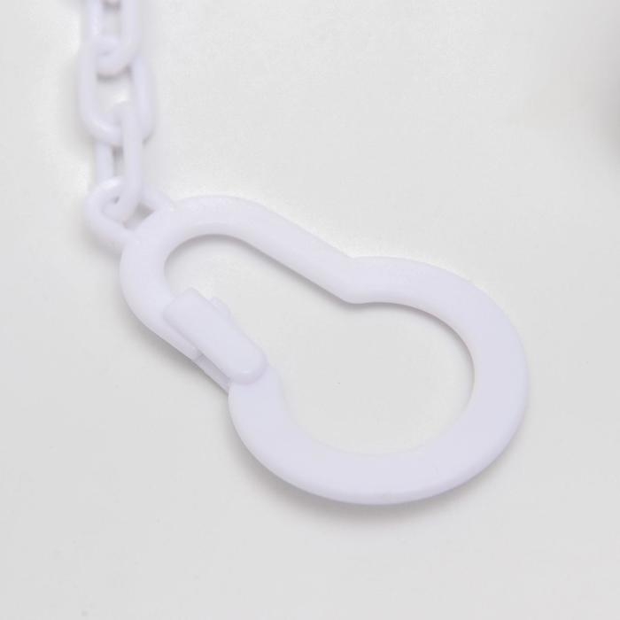 Держатель для соски - пустышки «ТРЕНД. Пингвин», на цепочке