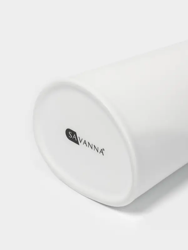 Набор для ванной SAVANNA Perfect, 4 предмета, дозатор для мыла, 2 стакана, мыльница