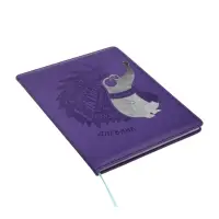 Дневник школьный &laquo;Ёжик&raquo; 1-11 класс, ляссе, обложка искусственная кожа, фиолетовый